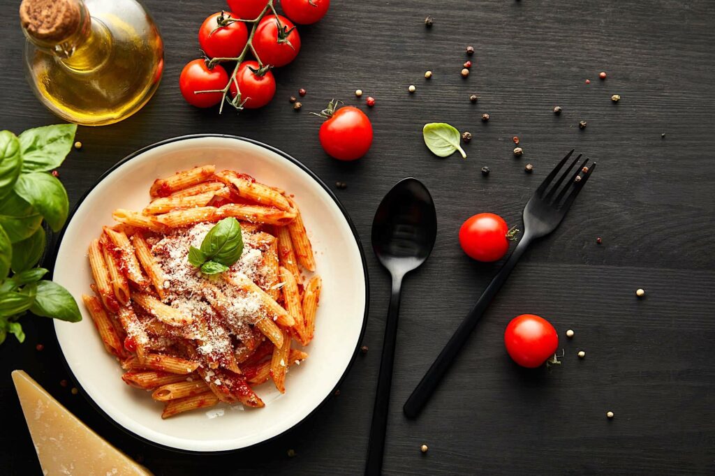 Italia in tavola. i piatti nazionali sono proposti dal 54% dei ristoranti del Bel Paese.